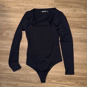 A&F long sleeve corset bodysuit